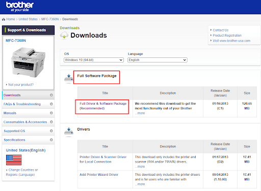 How to Download   Update Brother MFC7360N Driver - 57