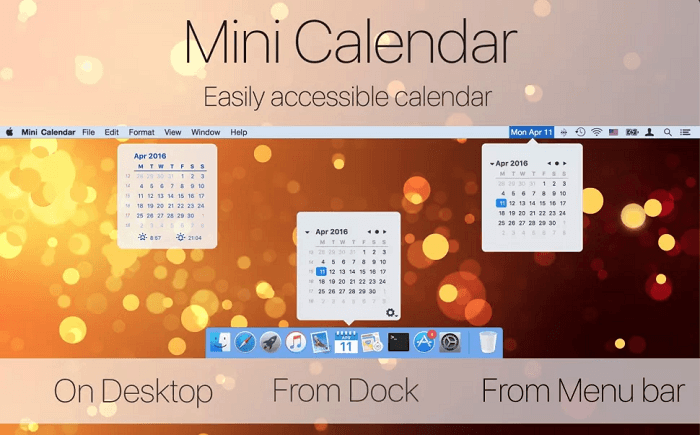 Mini Calendar