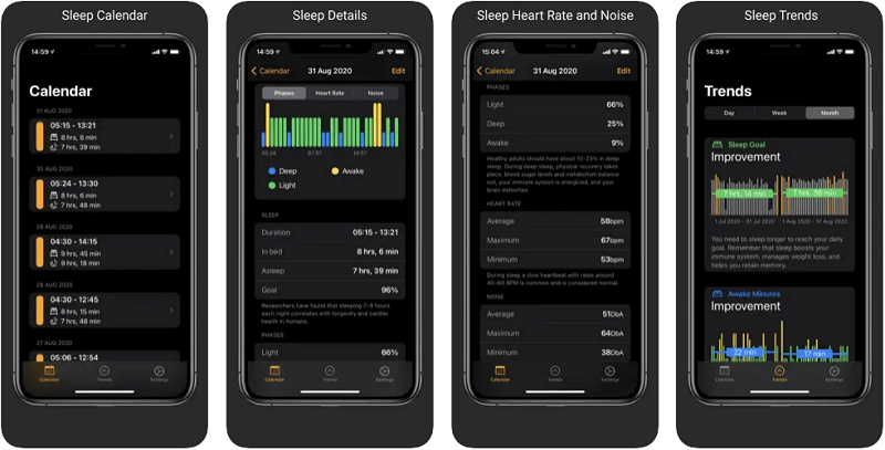 8 Best Free Sleep Tracker App in 2023  Apple Watch  - 36