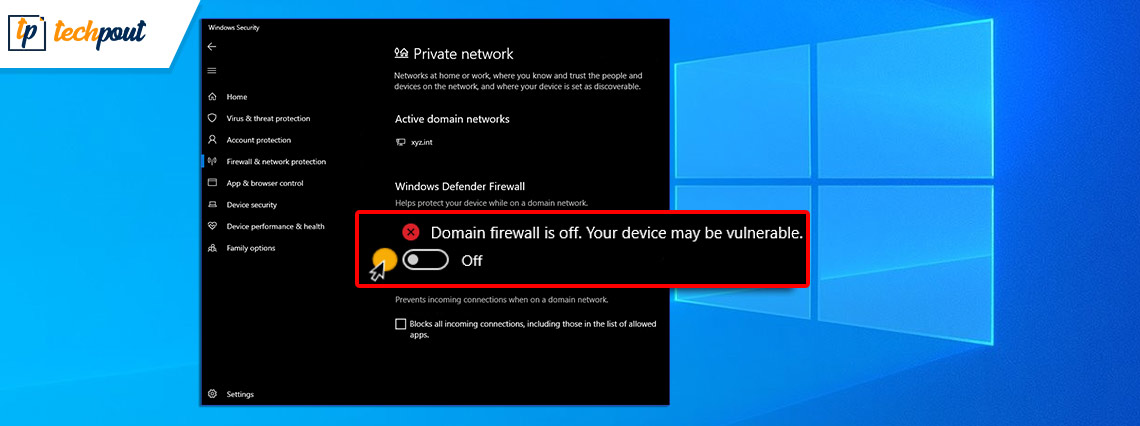 How to Turn Off the Firewall on Windows 10,11