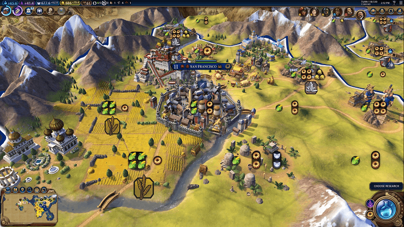 Civilization 6 - One of the Best Real-Time Strategy Games (Multiplayer)