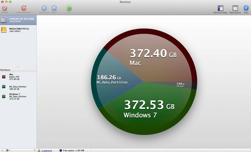 iPartition for Mac