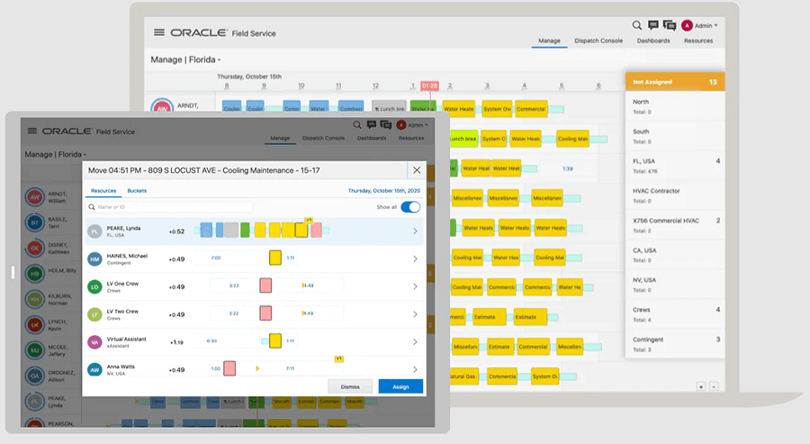 Oracle Field Service Cloud