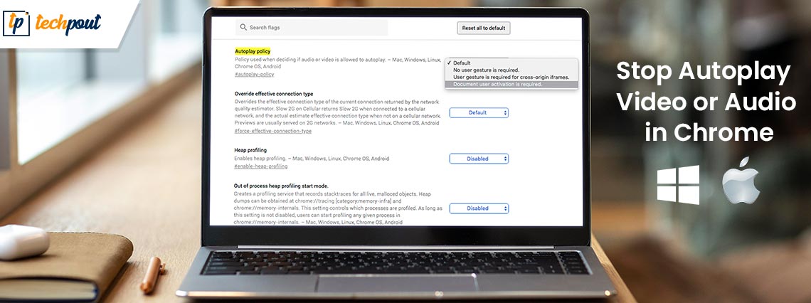 How to Stop Autoplay Video or Audio in Chrome on Mac or Windows PC