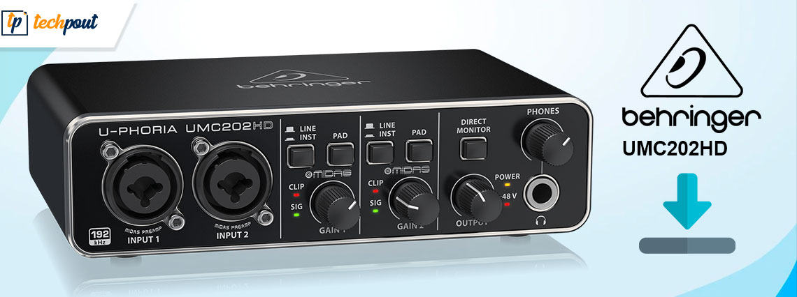 Behringer UMC202HD Drivers