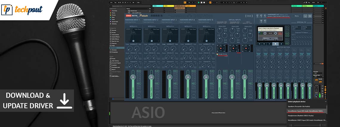 asio4all usb audio driver windows 10