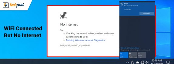How to Fix WiFi Connected But No Internet Windows 10, 11 PC