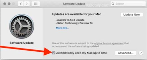 Automatically Keep Mac Up to Date