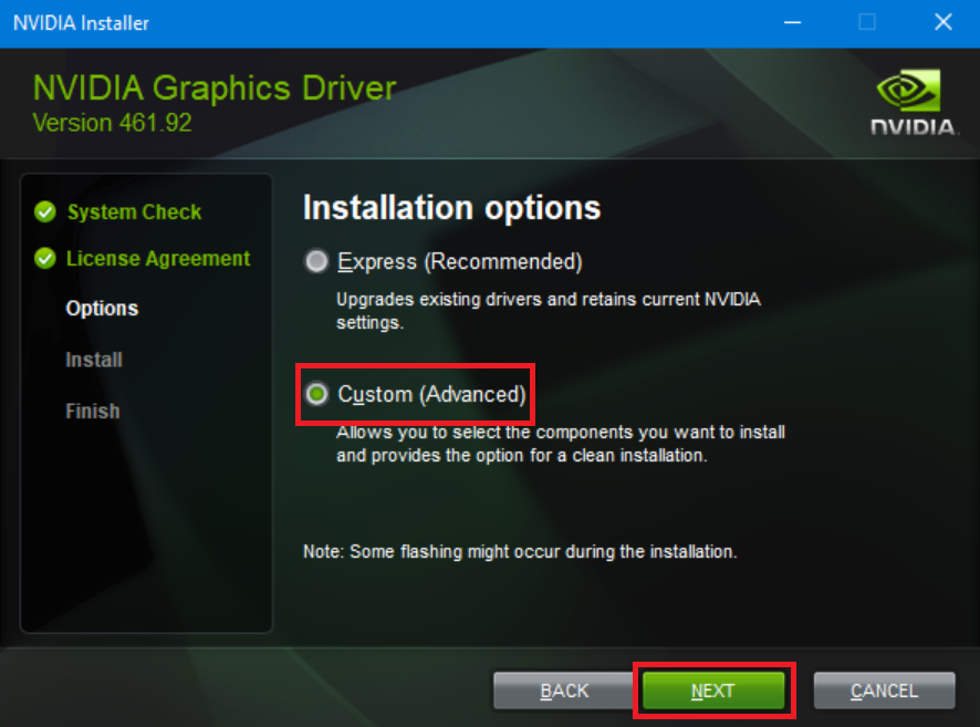 Nvidia Graphics Driver Custom