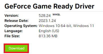 GeForce Game Ready Driver