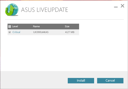 ASUS Live Update Utility