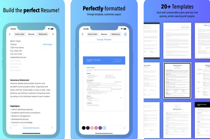 Resume Builder by Nobody