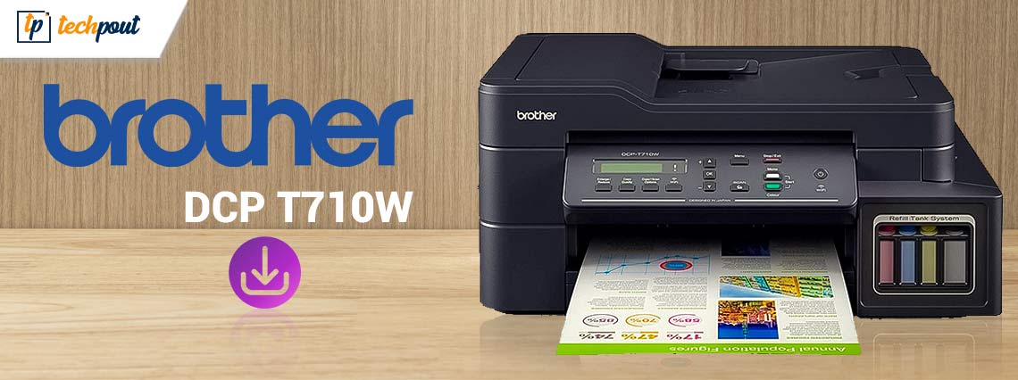 Brother DCP T710W Drivers Download and Update
