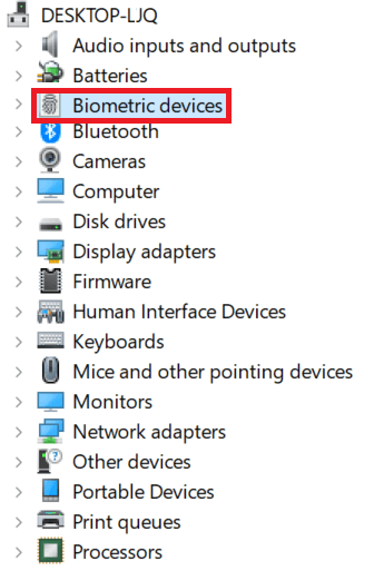 Biometric devices