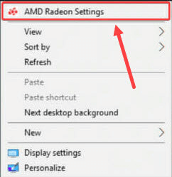 AMD Radeon Settings