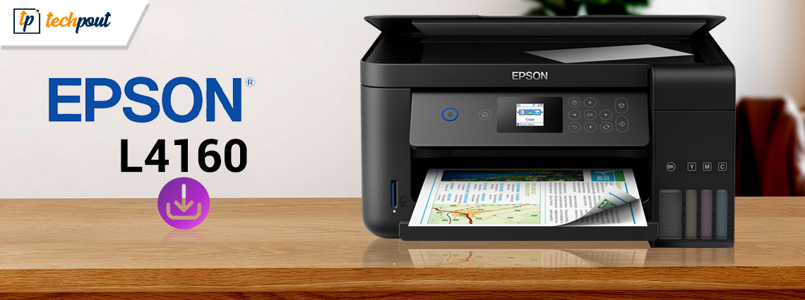 Epson L4160 Printer and Scanner Driver Download for Windows 10, 11
