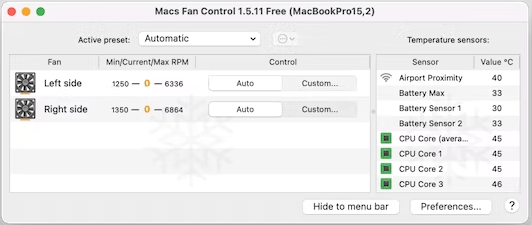 Macs Fan Control