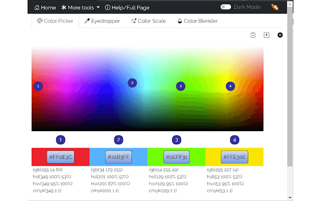 Linang Data Color Picker