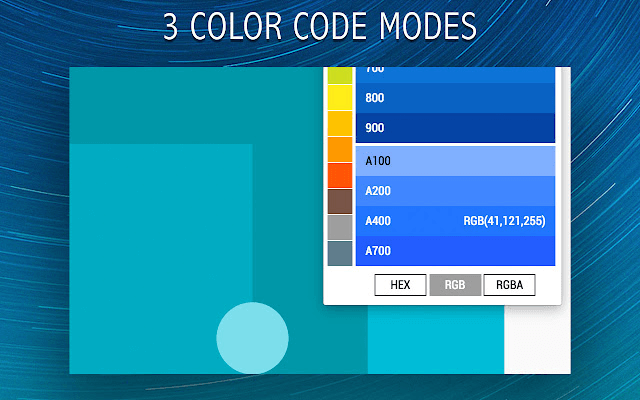 Simple Material Design Palette