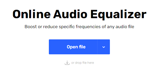 Online Audio Equalizer