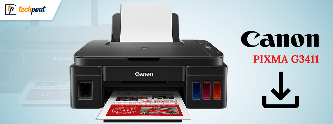 Canon PIXMA G3411 Driver Download and Install for Windows 10, 11