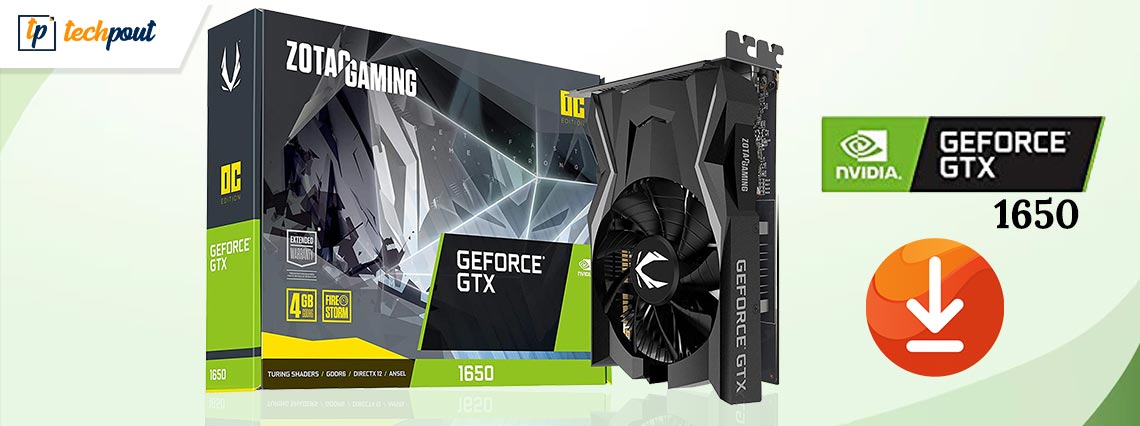 Geforce gtx 1650 online super driver windows 10