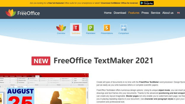 FreeOffice TextMaker