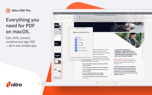 Nitro PDF Pro for mac