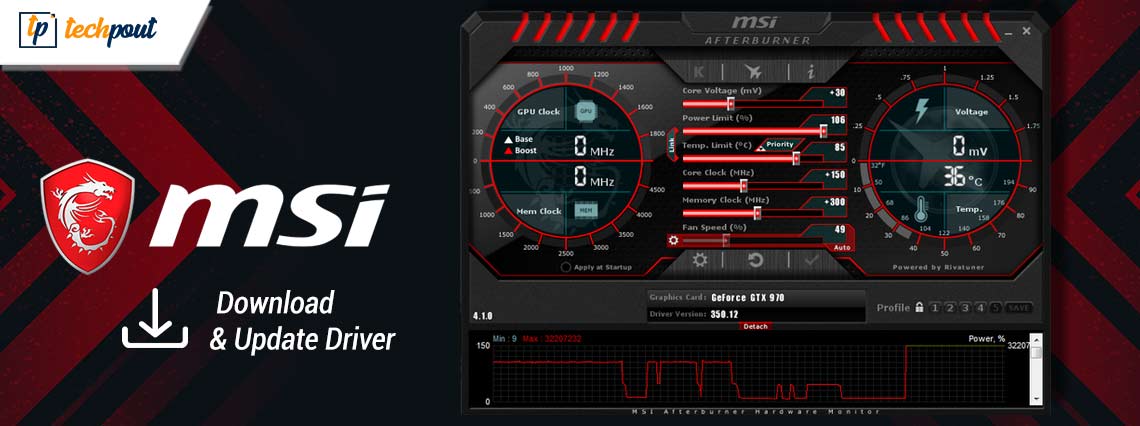 MSI Drivers Download and Update for Windows