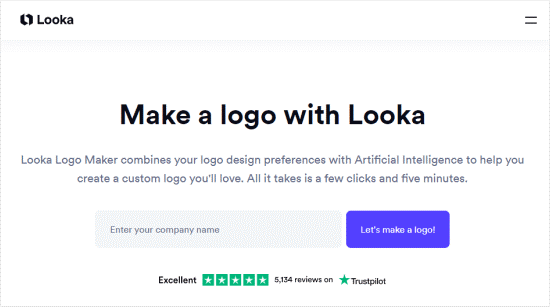 Looka’s Logo Maker