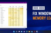 How to Fix Windows 10, 11 Memory Leak Issue