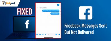 Facebook Messages Sent But Not Delivered