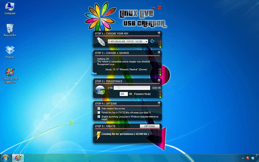 LinuxLive USB Creator