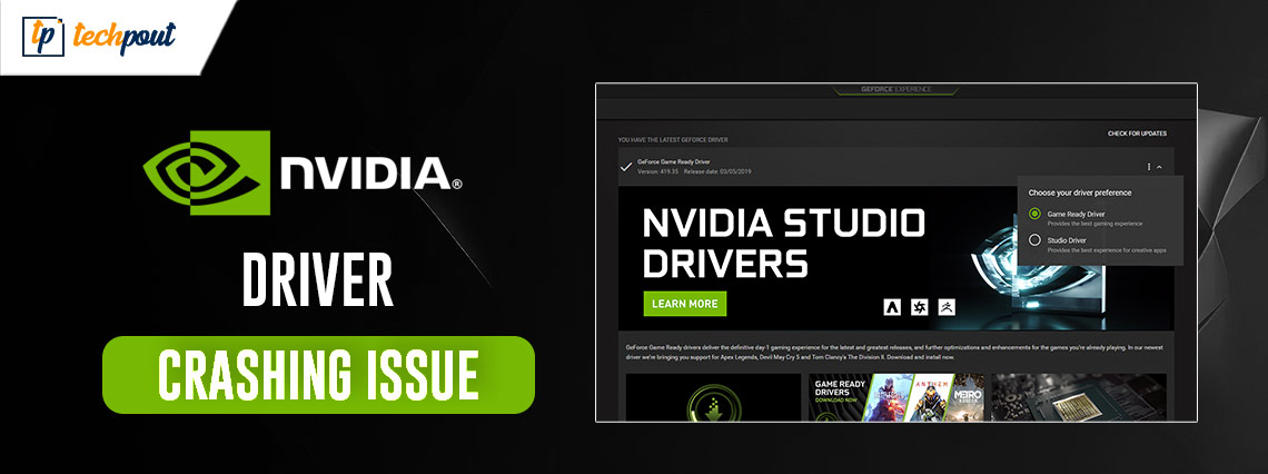 How to Fix Nvidia Driver Crashing Issue in Windows 10, 11