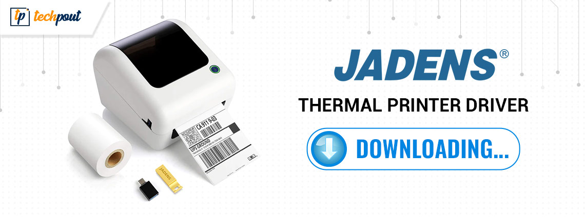 JADENS Thermal Printer Driver Download and Install Windows 10,11