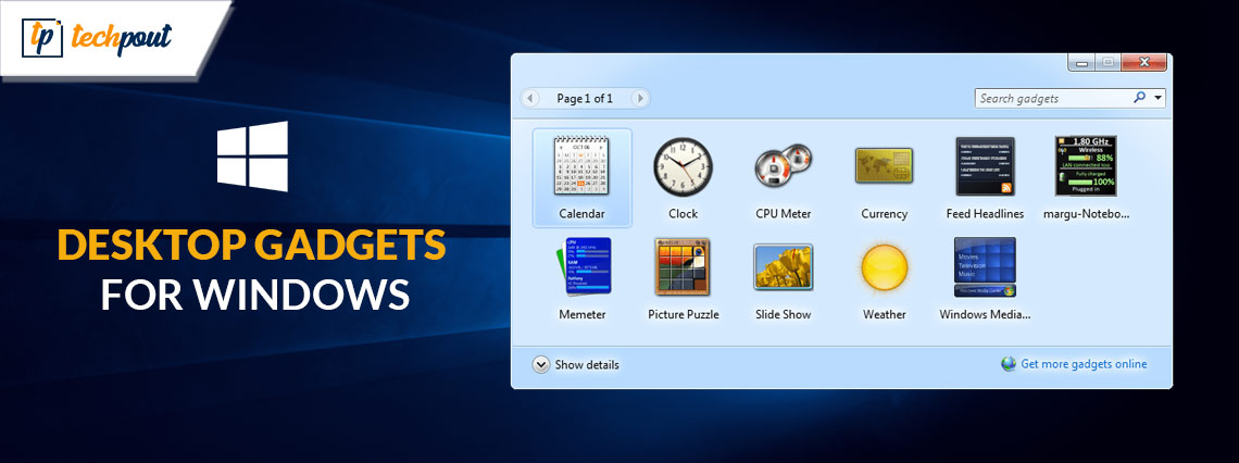 Best Desktop Gadgets for Windows