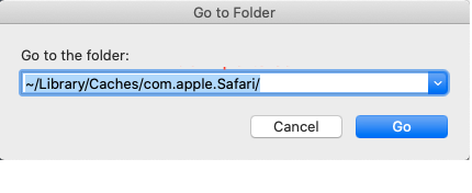 Safari by entering address