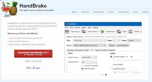 HandBrake Video Converter