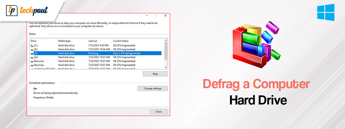 How to Defrag A Computer Hard Drive in Windows 11, 10, 8, 7