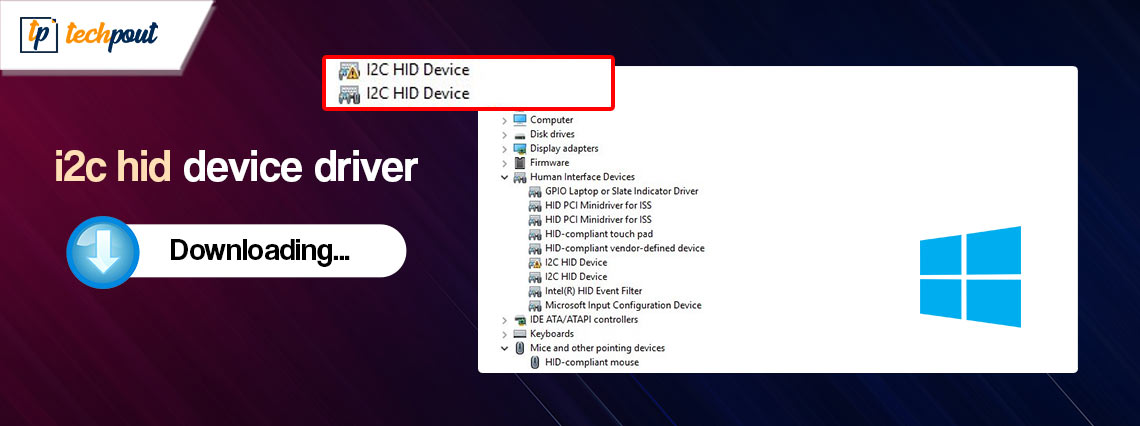 i2c hid device driver download for Windows 11, 10