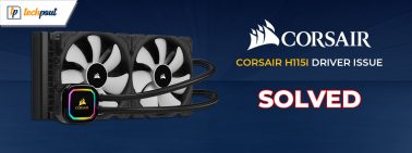 Corsair H115i Driver Issue for Windows 10, 11