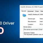 Intel Wireless AC 9560 Driver Not Working {FIXED}
