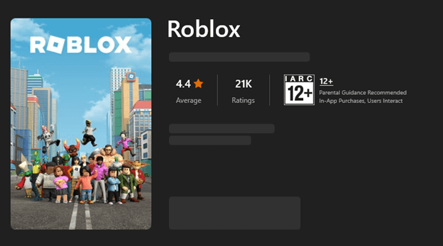 reinstall Roblox by downloading it from the Microsoft Store
