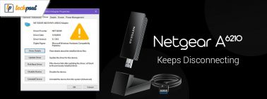 Netgear A6210 Keeps Disconnecting for Windows 10, 11