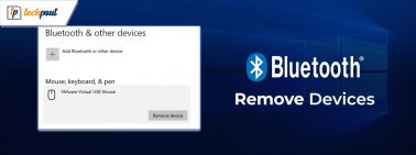 How to Remove Bluetooth Devices on Windows 10, 11