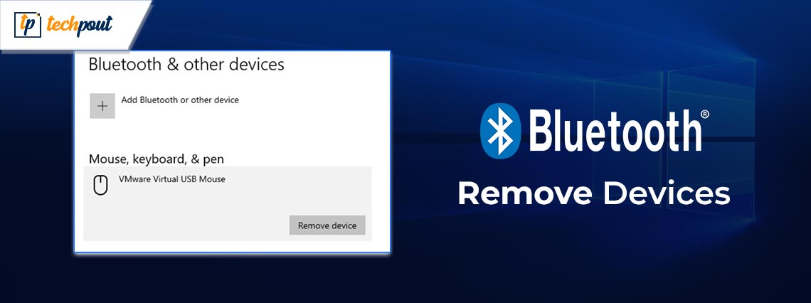 How to Remove Bluetooth Devices on Windows 10, 11