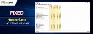 How to Fix Ntoskrnl.exe High CPU and Disk Usage in Windows 10,11