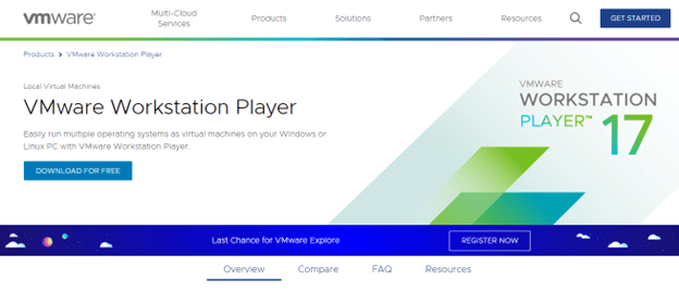 VMware Workstation Player