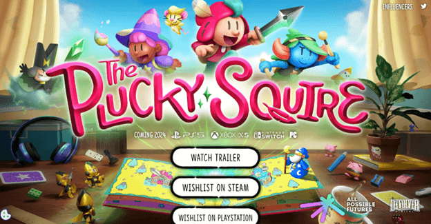 Plucky Squire -Best Cozy Switch Game