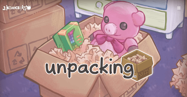 Unpacking -Best Puzzle Nintendo Cozy Switch Game